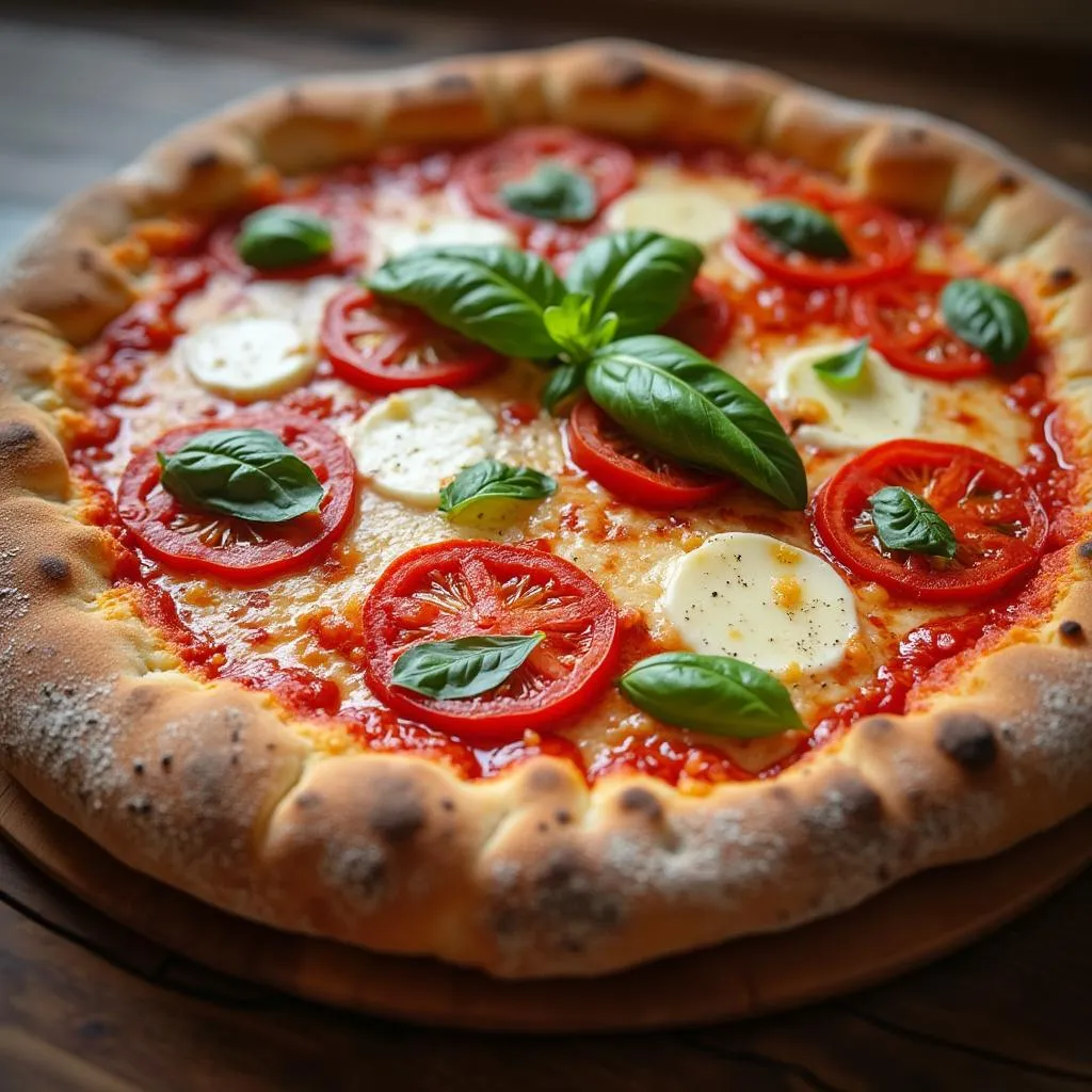 Pizza Margherita tradicional
